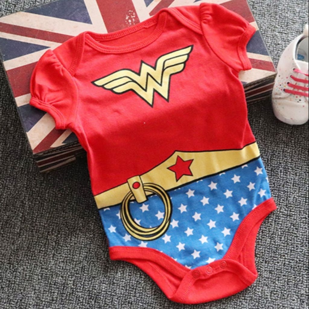 Wonder Women Baby Romper Shopee Singapore