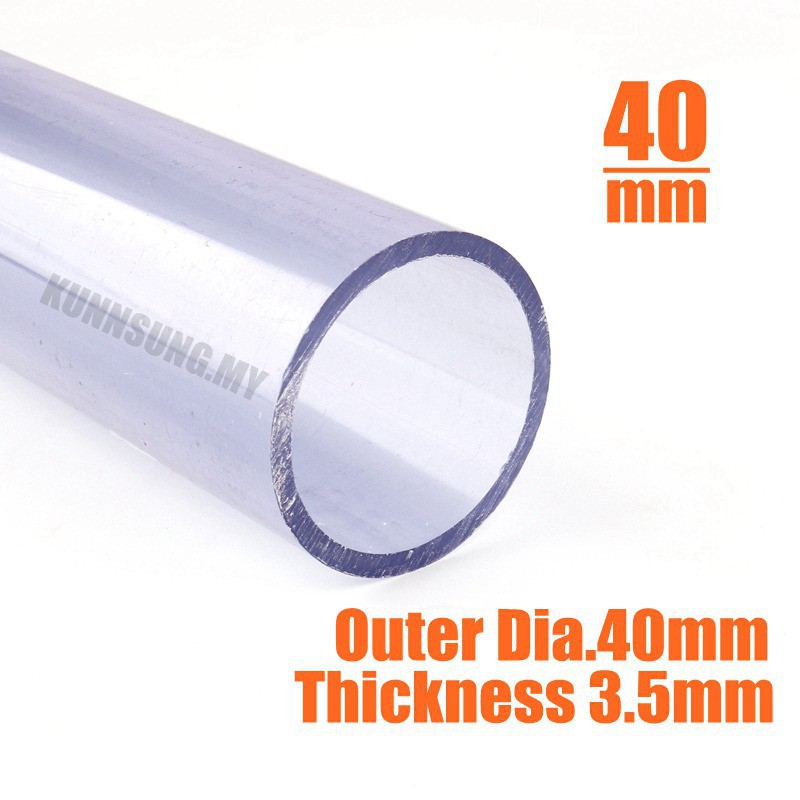 Clear pvc pipe fish tank sale