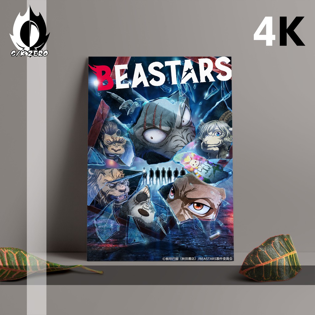 The Most Complete Anime A3 size Poster - Beastars (4K) (Can Be Custom ...