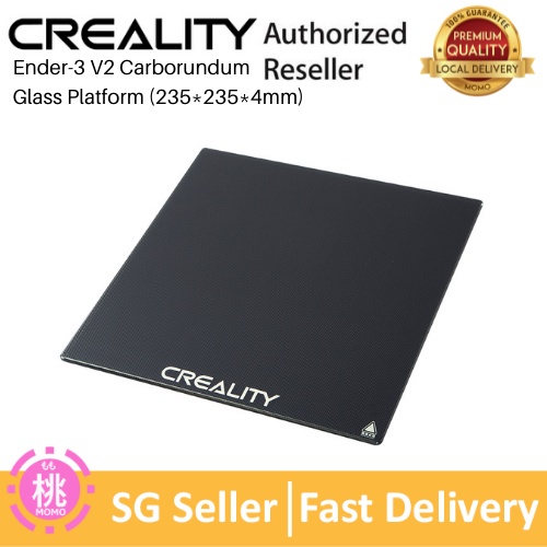Creality Ender-3 V2 Carborundum Glass Platform 235*235*4mm | Shopee ...