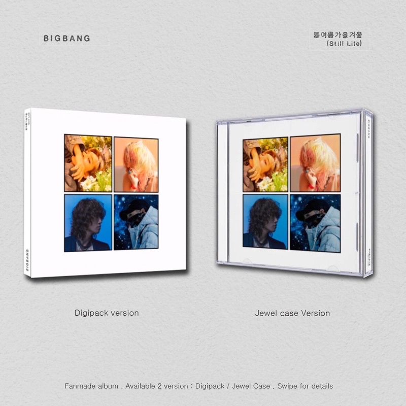 Bigbang - Still life single ALBUM, BIGBANG ALBUM, KPOP ALBUM | Shopee ...