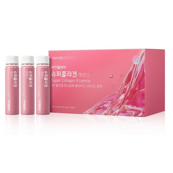 VITAL BEAUTIE Super Collagen Essence 25ml x 28ea Song Hye-Kyo Collagen ...
