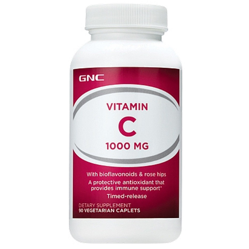 GNC Vitamin C 1000 Timed Release supplement 180 TABS Shopee Singapore