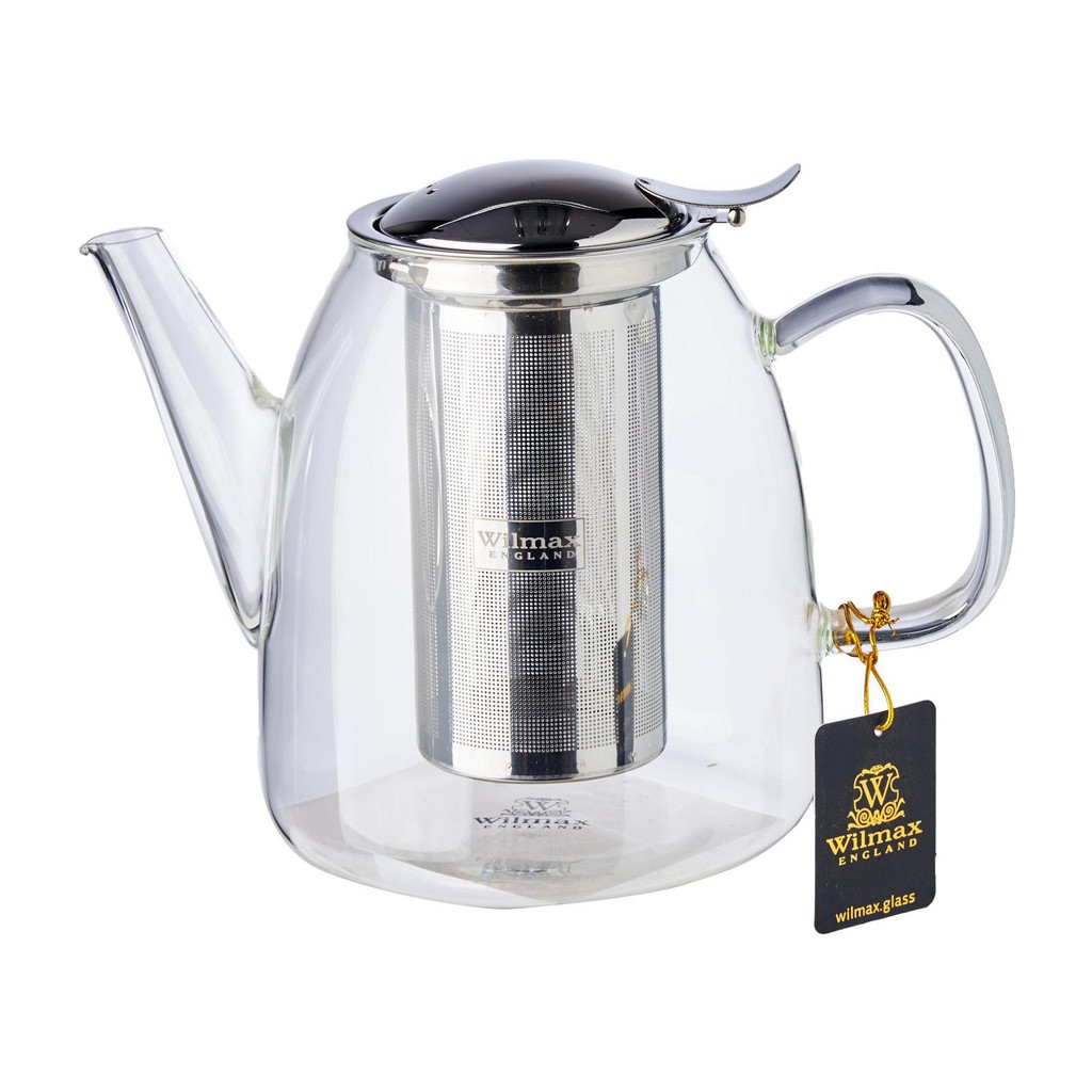Wilmax England Thermo Glass Tea Pot 1450Ml | Shopee Singapore