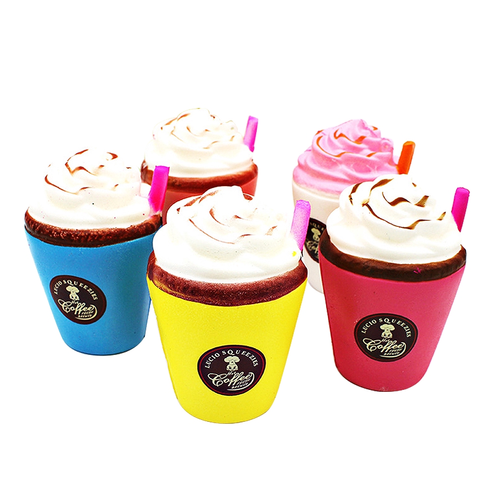 Ice Novelty Cup Antistress Toys Cream Gags Stress Squishy Entertainment
