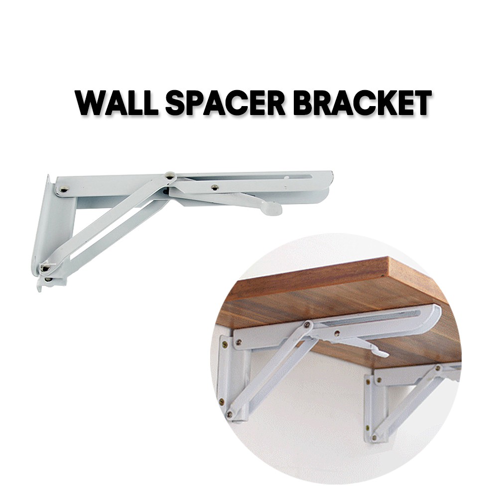 Import Folding Bracket Triangle Wall Shelf 90 Degree Telescopic ...