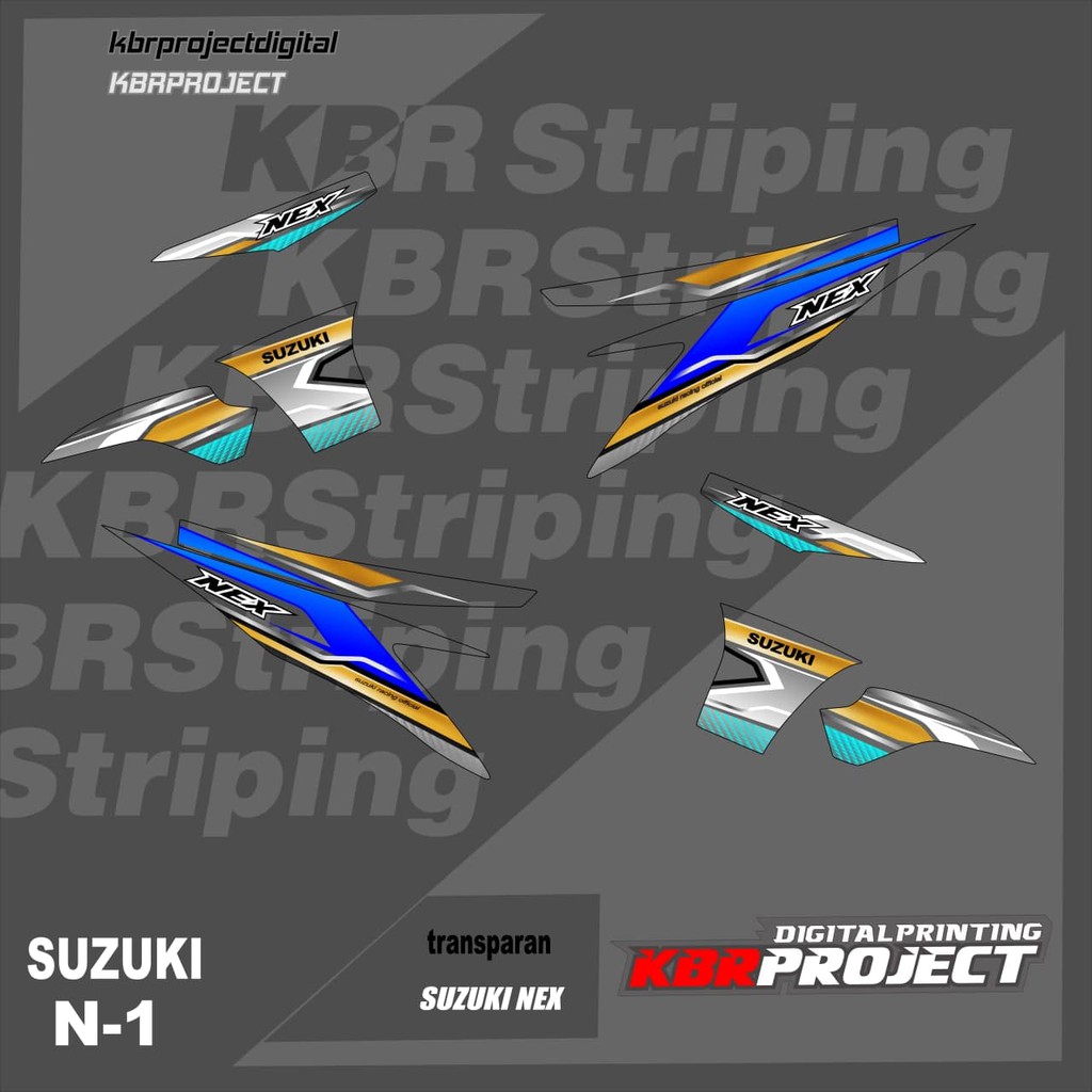 SUZUKI Nex transparent stripingSUZUKI Nex motorcycleSUZUKI Motorcycle ...