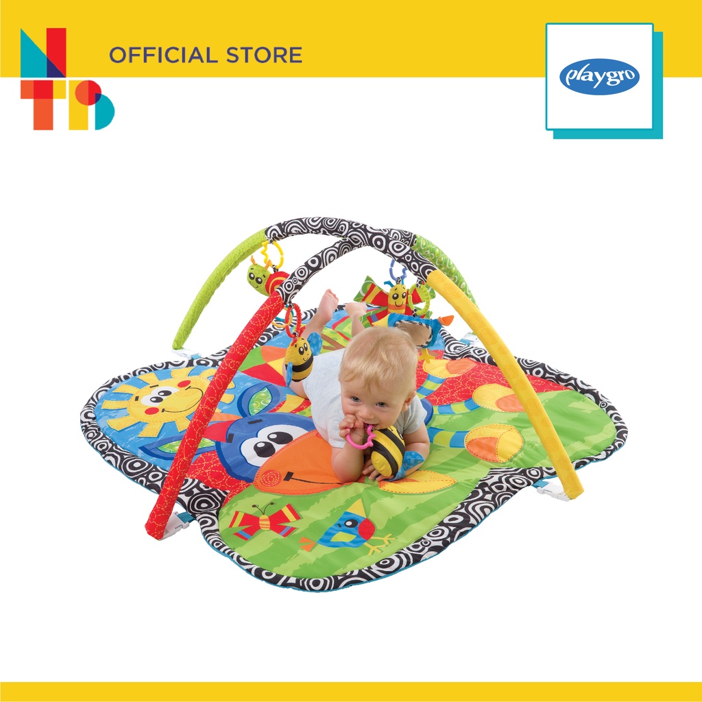 Playgro Clip Clop Activity Gym with Music Shopee Singapore