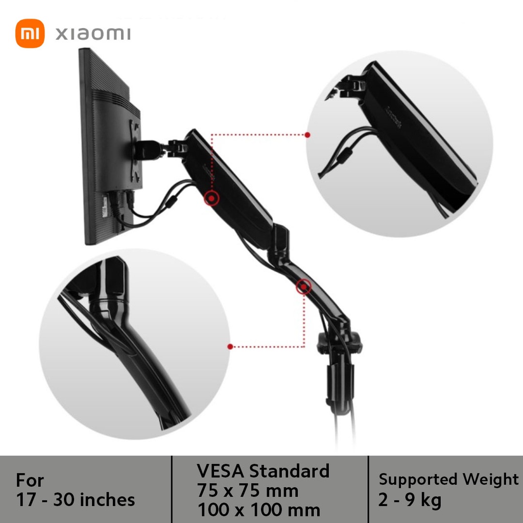 Xiaomi Q3 Desktop Monitor Arm Computer Screen Mount Adjustable