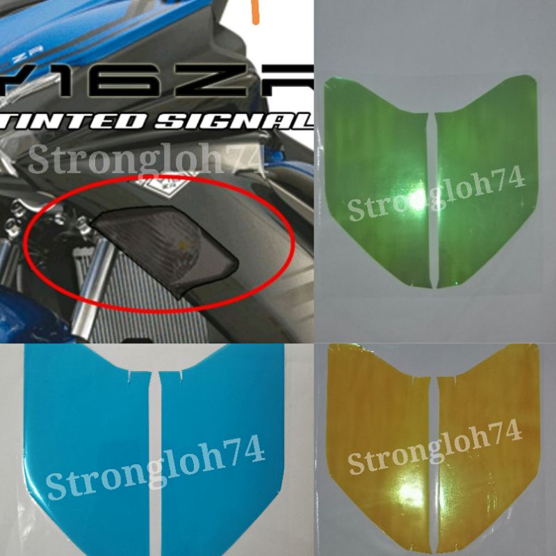 YAMAHA Y16 Y16ZR TAHUN 2021 TINTED SIGNAL STICKER | Shopee Singapore