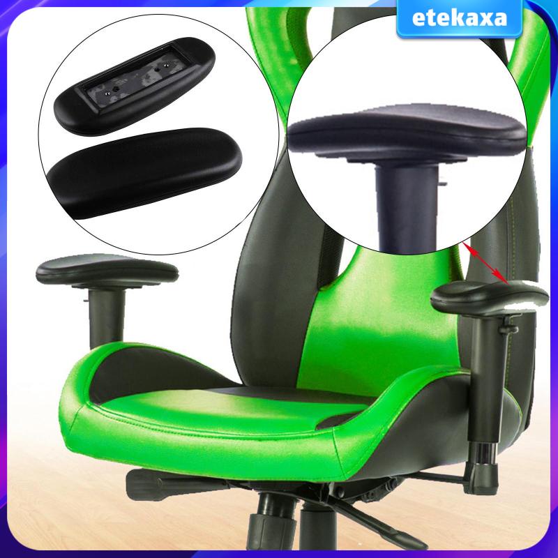 [Etekaxa] Office Chair Armrest Replacement Pads, 1 Pair Chair Arm Rest