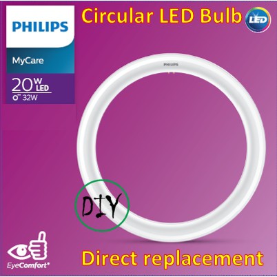 Philips 20W Circular Ring LED bulb/ Replace old florescent ceiling ...