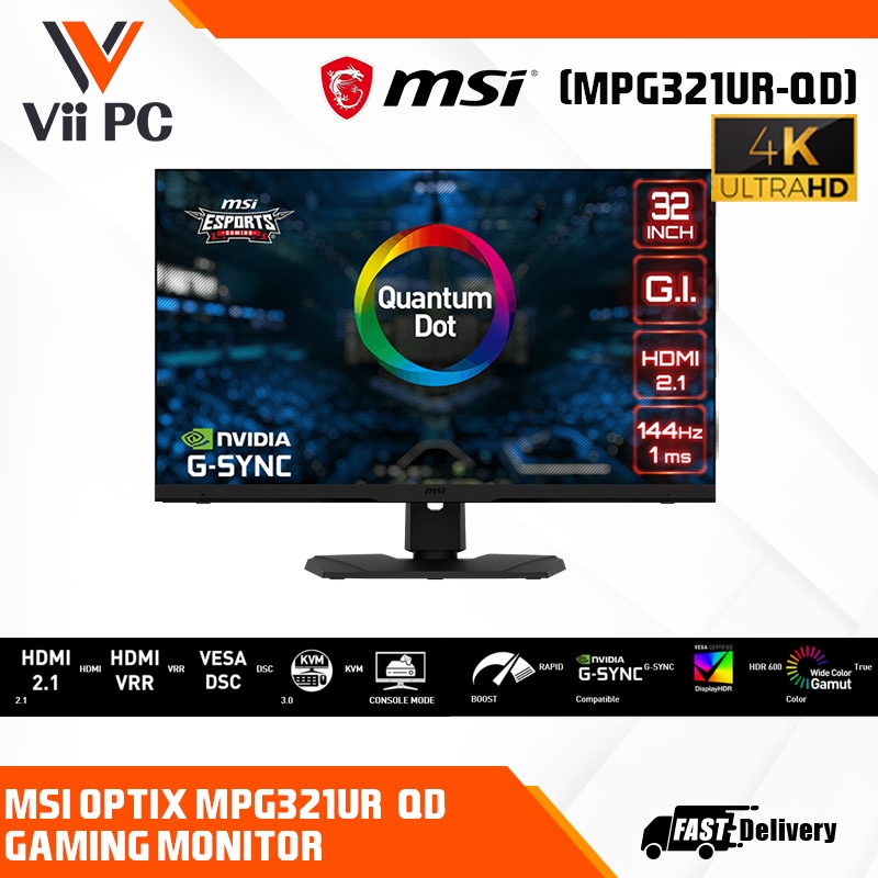 Amazon.co.jp: MSI ゲーミングモニター 144Hz 32インチ量子ドット IPS