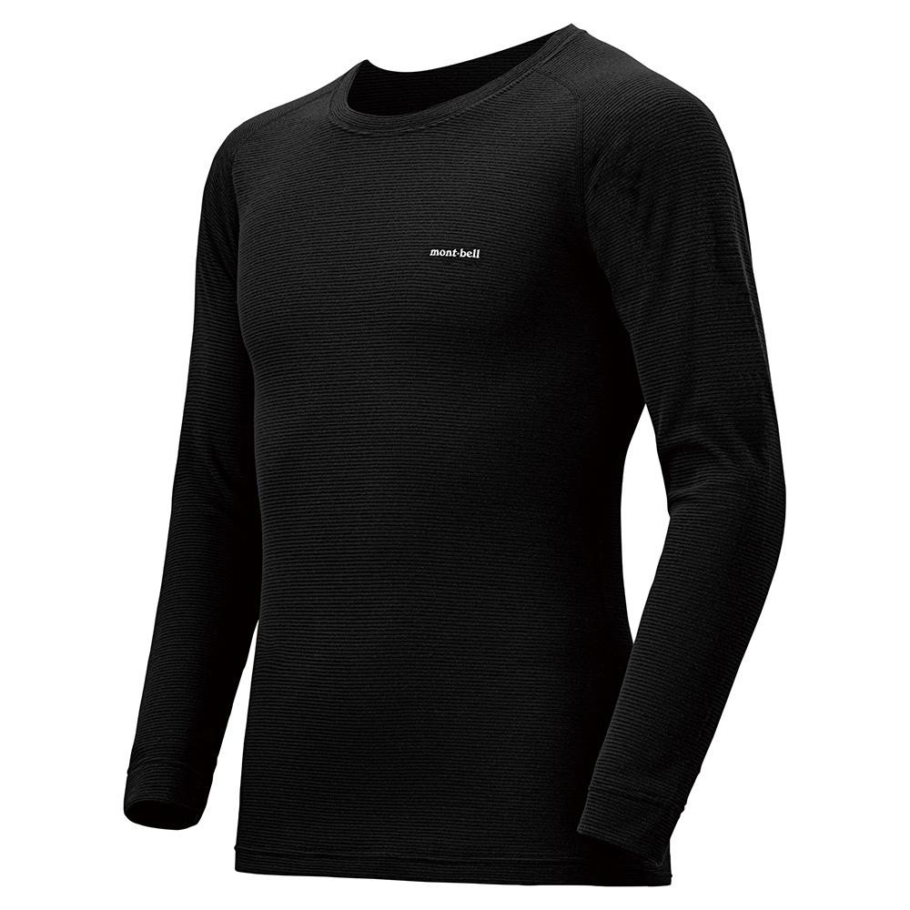 Montbell Base Layer Shirt Men's ZEOLINE Middle Weight Crew Round Neck