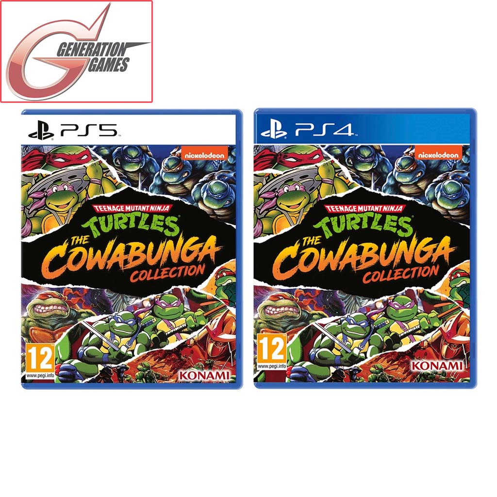 PS5/PS4 Teenage Mutant Ninja Turtles: The Cowabunga Collection (R2 ...