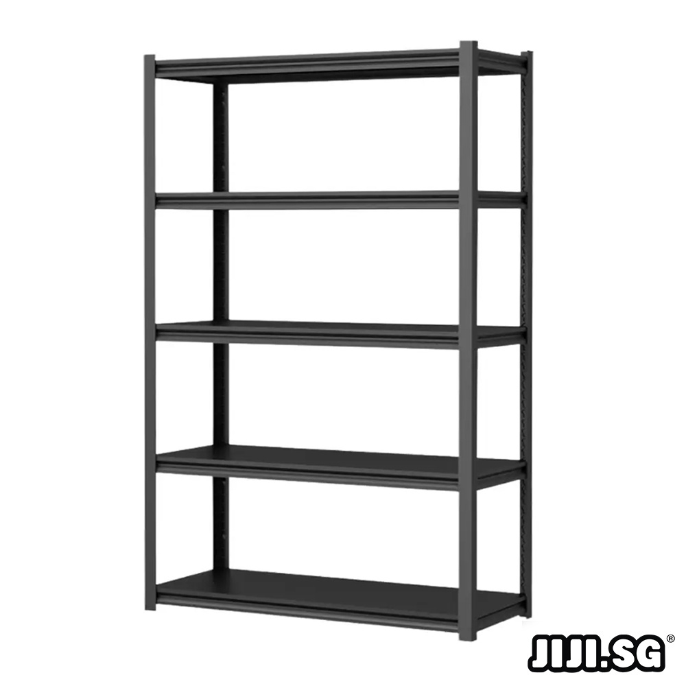 GAETAN Boltless Rack 5 Tier / Adjustable Height / Minimalist Design