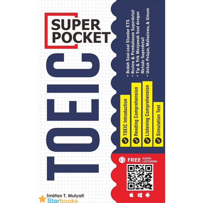 TOEIC SUPER POCKET + FREE APPLICATION | Shopee Singapore