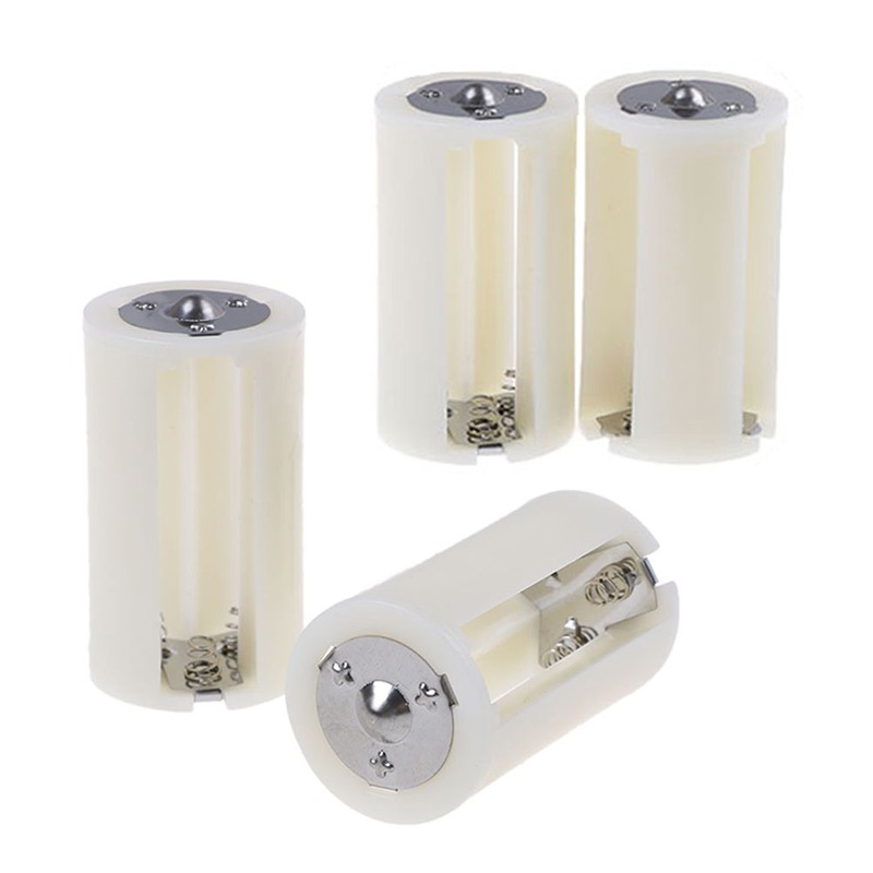 1Pc 3X AA to D size battery adapter box converter holder switcher case ...