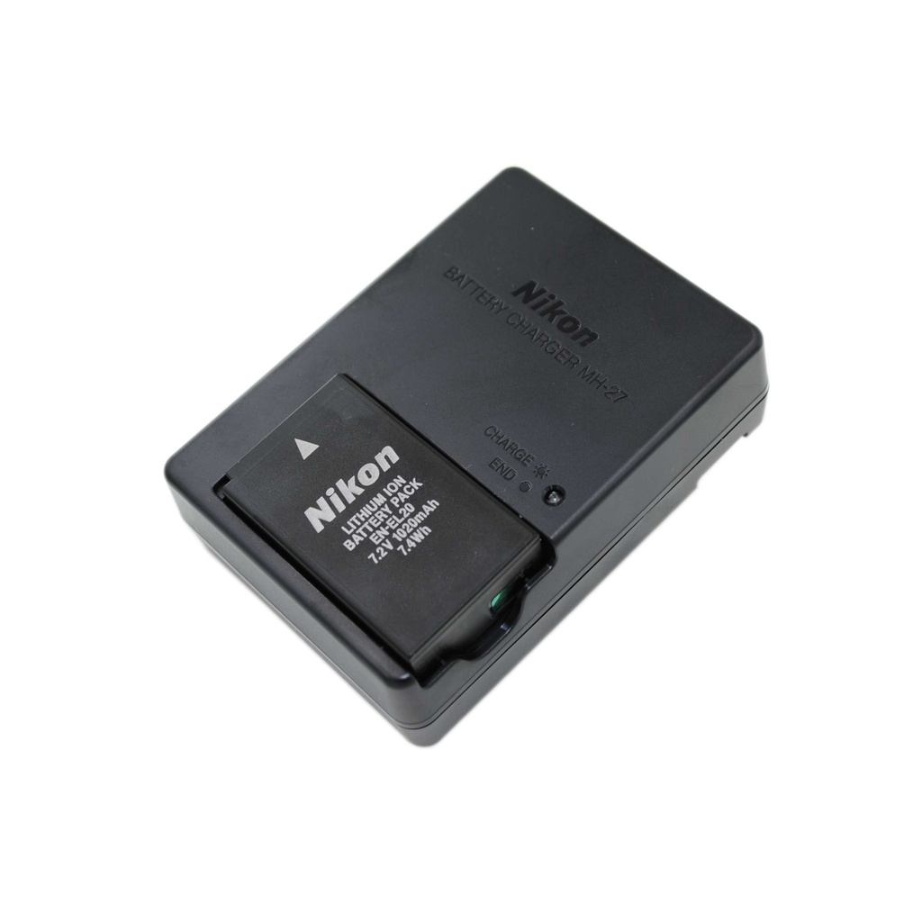Original Nikon MH-27 camera charger for nikon EN-EL20 battery For