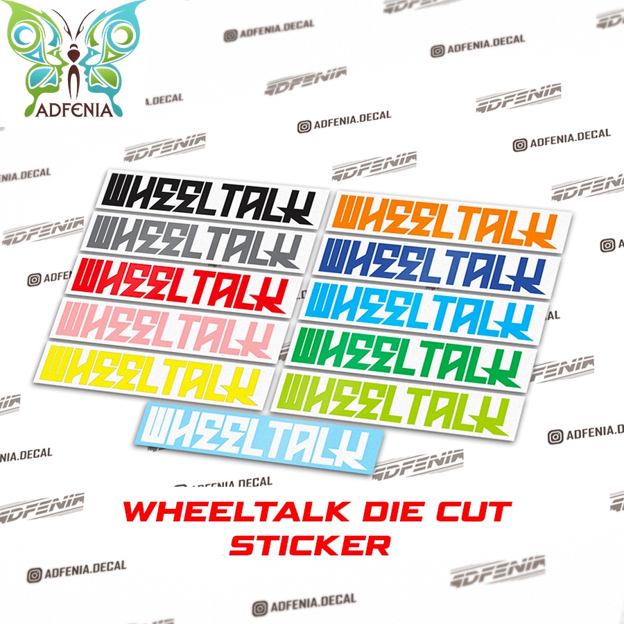 Wheeltalk Decal Sticker Bike Accessories | Shopee Singapore