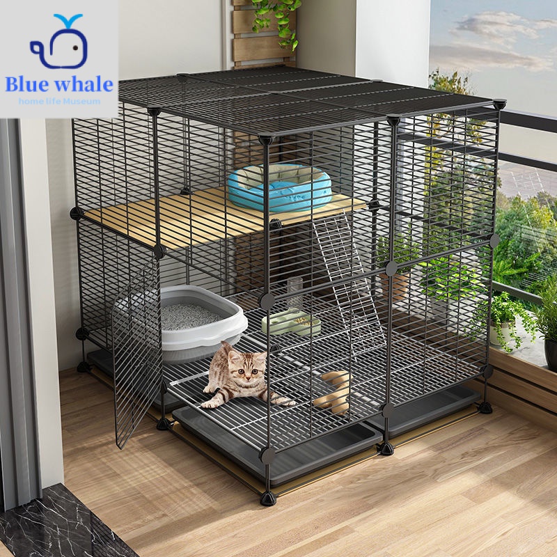 Cat Cage Villa Clearance Household Indoor Cottage With Toilet Super