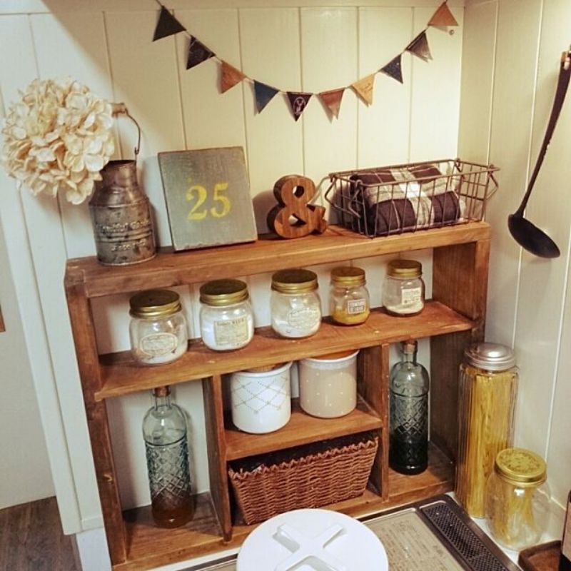 KAYU Dutch TEAK WOOD KITCHEN RACK SPICE RACK SEASON MODEL KITCHEN ...