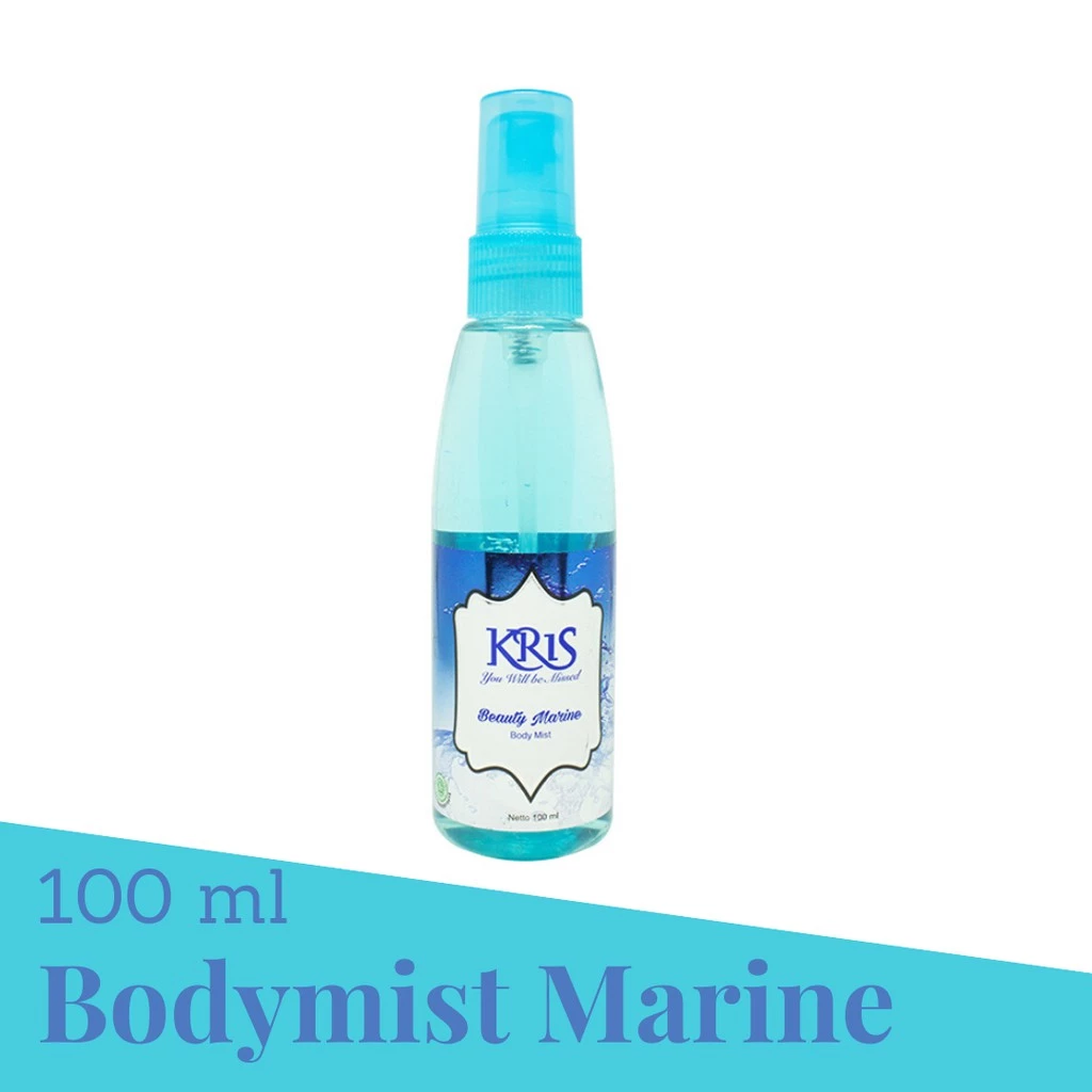 Kris Bodymist Beauty Marine Blue 100ML - Pewangi Badan - Gambar 2