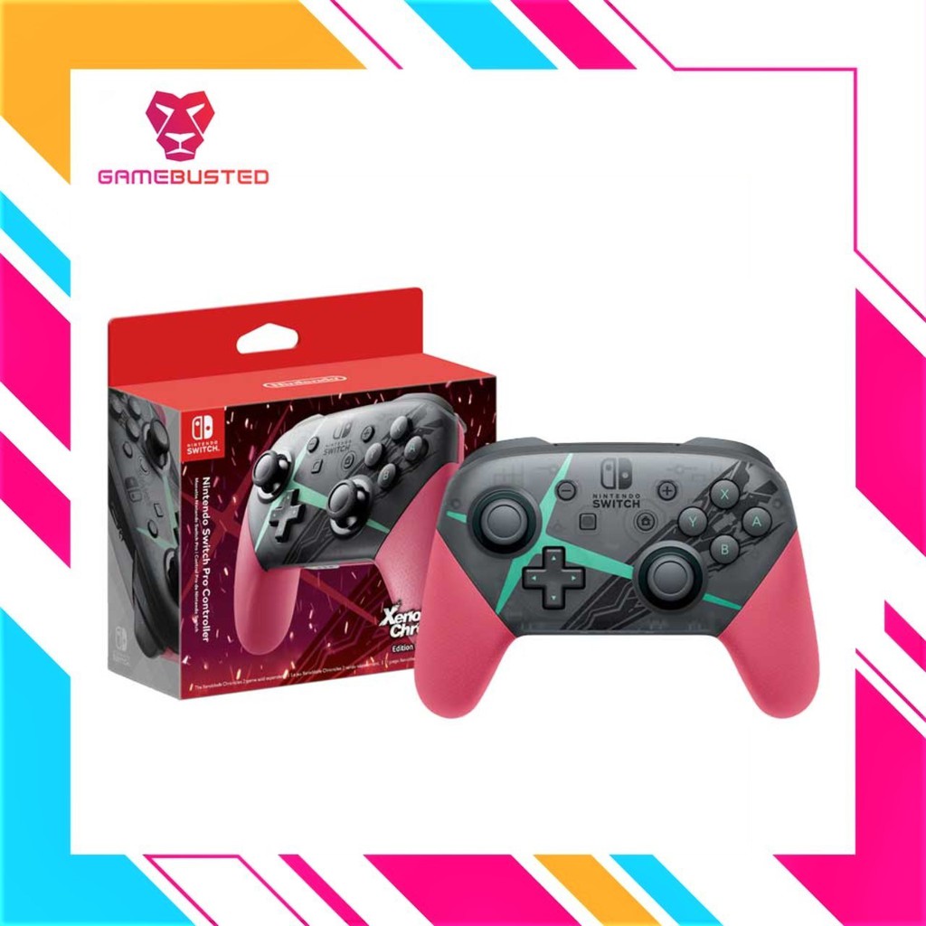 Nintendo Switch Pro Controller Xenoblade Chronicles 2 Edition Shopee Singapore 