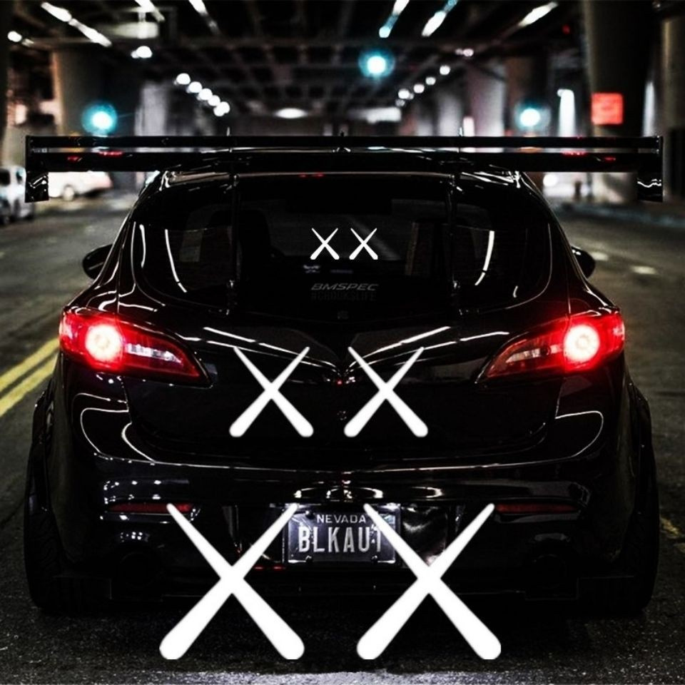 XX Sticker Tide Brand Personality Decoration Car Motorcycle Modification