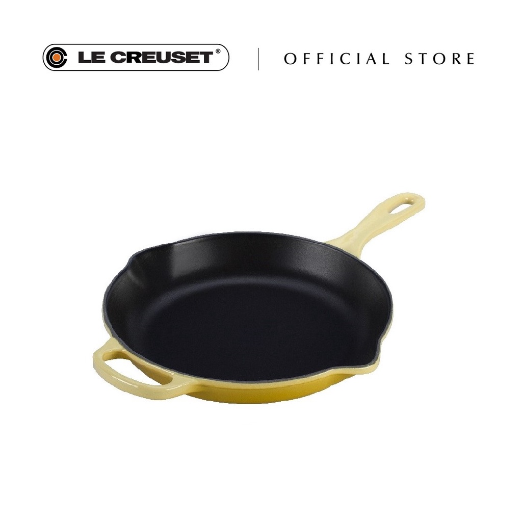 Le Creuset Signature Round Skillet - Soleil (26cm) | Shopee Singapore