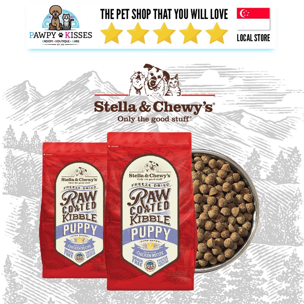 Stella & chewy's freeze dried raw coated kibble sale