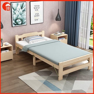 Folding double bed online wooden