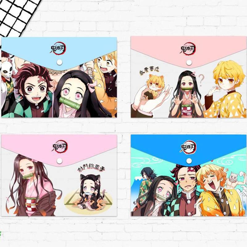 Demon Slayer Kimetsu No Yaiba Kamado Tanjirou Nezuko Durable Folder ...