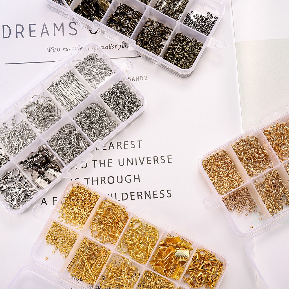 A set of jewelry accessories materials for DIY jewelry making tools（1set）