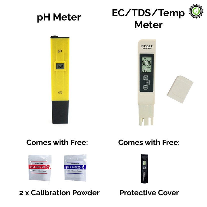 PH EC TDS Meter 3-in-1 Set | Shopee Singapore