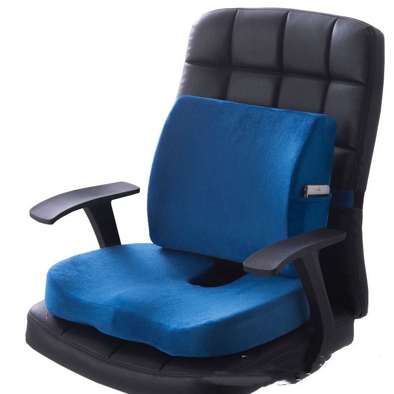 Chair lumbar outlet support cushion