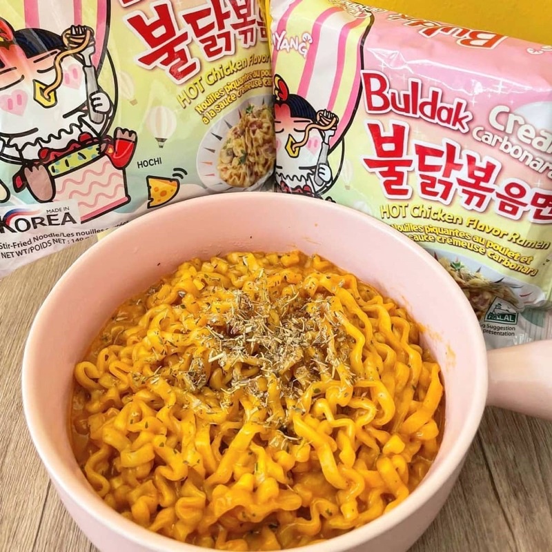 Samyang Cream Carbonara Logo HALAL Limited Edition | Shopee Singapore
