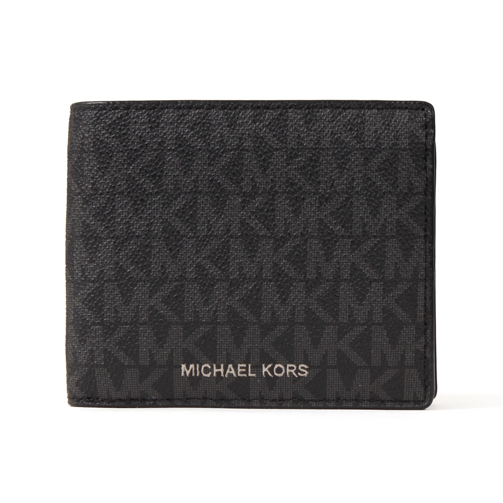 MICHAEL KORS COOPER MENS BILLFOLD W COIN POCKET 36U9LCRF3B BLACK ...