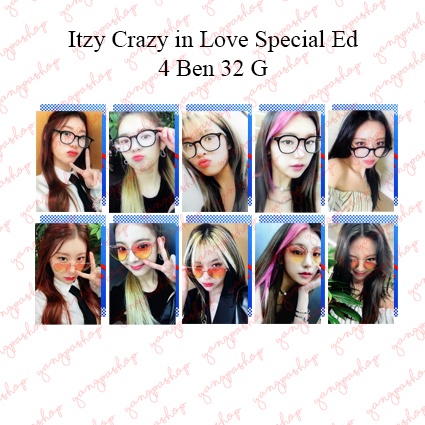READY / SET] ITZY SPECIAL EDITION CRAZY IN LOVE ISJI PHOTOBOOK