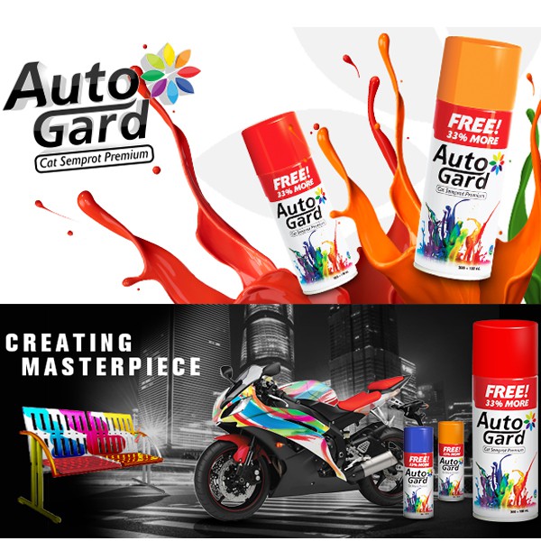 AutoGard - Pernis Flat Clear (Matte/Doff) AG-02 Cat Semprot Premium Motor Mobil Sepeda Helm Perabotan Rumah - Gambar 4