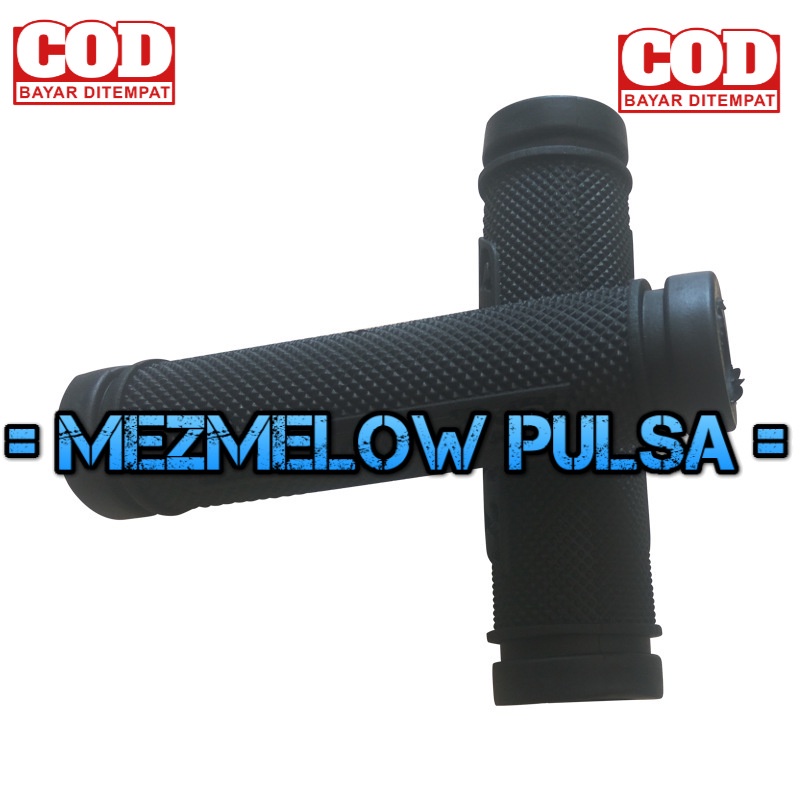 Hand Grip Stang Handgrip Setang Handlebar Gagang Sepeda alphabet 3D rubber - Gambar 4