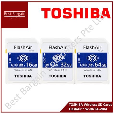 東芝 FlashAir W-04 64GB TOSHIBA flashair W-04 64GB Flash Air W-04
