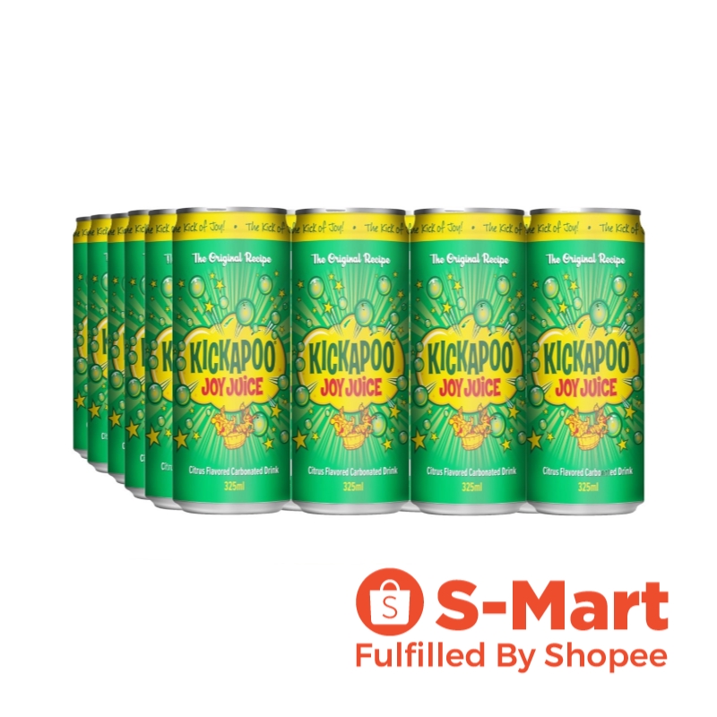 Kickapoo Joy Juice Citrus Flavored Carbonated Drink Case Halal