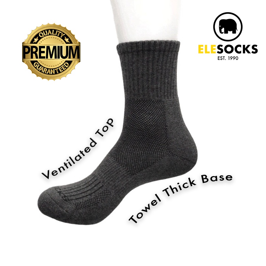 [EleSocks] ETEV Premium Crew High | Performance Boost | Shopee Singapore