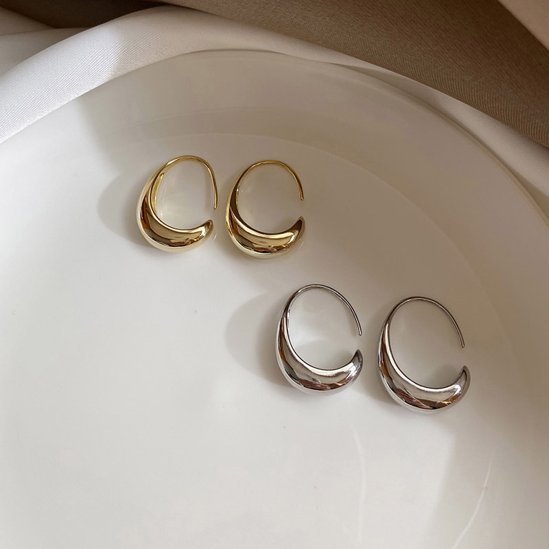 Girls gold hot sale hoop earrings