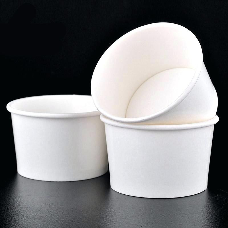 Disposable Paper Bowl without Lid (White)/Oden/Soup Cup - 390ml/ 520ml ...