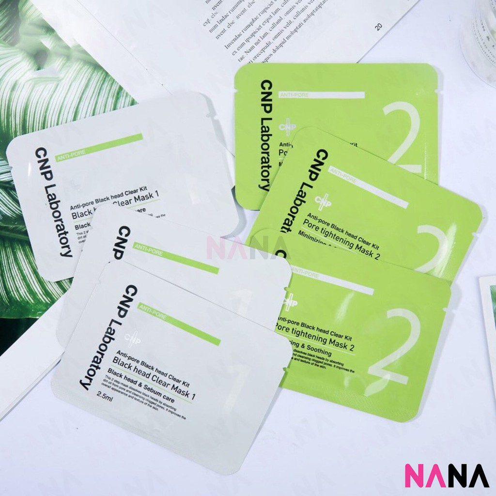 CNP Laboratory Anti-pore Black Head Clear Kit (10 Set) | Shopee Singapore