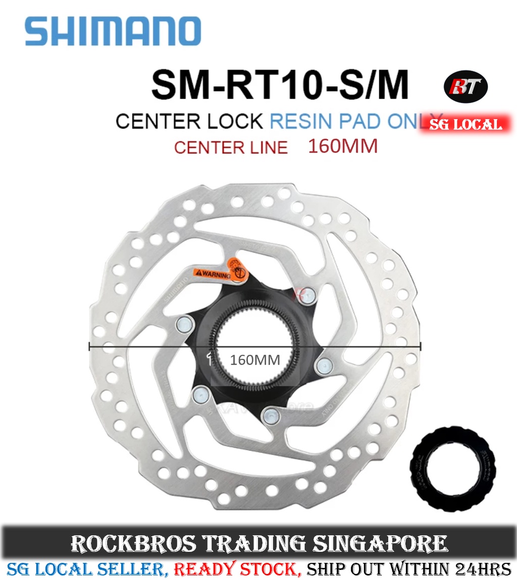 [SG Seller] Shimano SM-RT10 centre lock rotor bicycle centre lock rotor ...