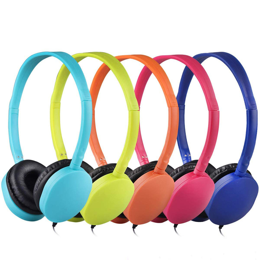 Hot Sale Kids Headphones Foldable Adjustable Children Wired Headphone Headset with 3.5mm Audio jack Music Earphones for Smartphone Mp3 Shopee Singapore