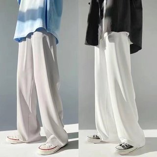 INCERUN Mens Vintage Style Long Pants Loose Palazzo Trousers Hippy Baggy  Dress Pants (Korean Style)